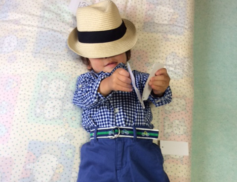 Polo Ralph Lauren Childrenswear+apres les cours 男の子ペーパーハット